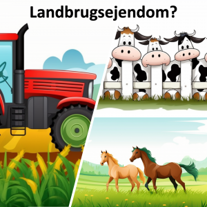 Er 'landbrugsejendom' et ensartet begreb på tværs af den offentlige sektor? Hvad er kriterierne? Størrelse? Afgrøder? Dyrehold?